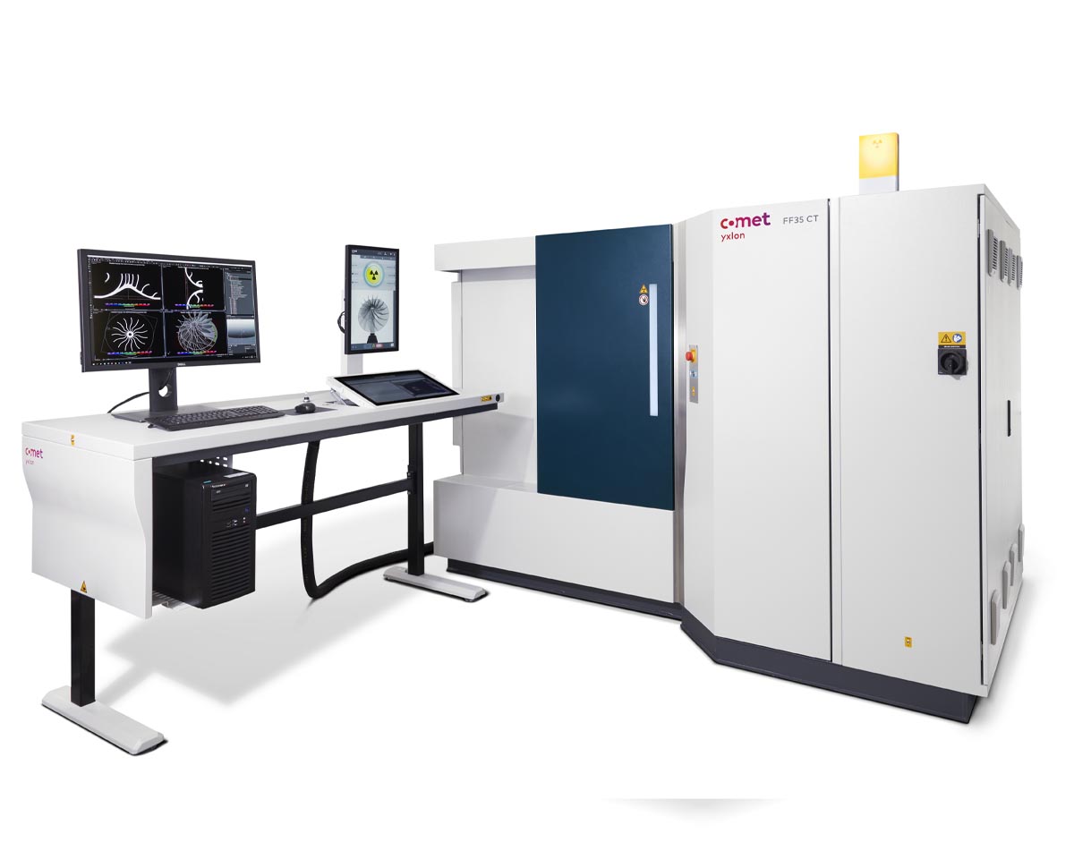Coment Yxlon FF35 Computed Tomography inspection system aerospace